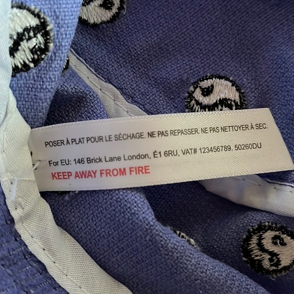 Urban Outfitters Corduroy Ying Yang Bucket Hat - Picture 8 of 9